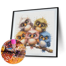 Load image into Gallery viewer, Diamond Painting - Full Round - Owl (30*30CM)