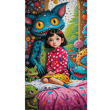 Load image into Gallery viewer, Diamond Painting - Full Round - Freak Girl (40*70CM)
