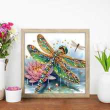 Load image into Gallery viewer, Diamond Painting - Partial Special Shaped - Dragonfly (30*30CM)