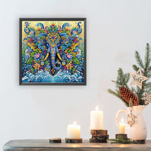 Load image into Gallery viewer, Diamond Painting - Partial Special Shaped - Elephant (30*30CM)