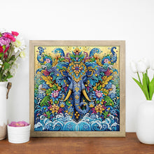 Load image into Gallery viewer, Diamond Painting - Partial Special Shaped - Elephant (30*30CM)