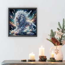 Load image into Gallery viewer, Diamond Painting - Partial Special Shaped - Lion (30*30CM)