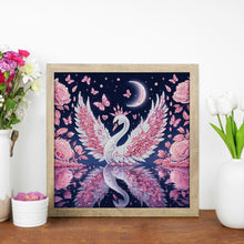 Load image into Gallery viewer, Diamond Painting - Partial Special Shaped - Swan (30*30CM)