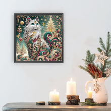 Load image into Gallery viewer, Diamond Painting - Partial Special Shaped - Cat (30*30CM)