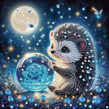 Load image into Gallery viewer, Diamond Painting - Partial Special Shaped - Hedgehog (30*30CM)