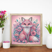Load image into Gallery viewer, Diamond Painting - Partial Special Shaped - Fox (30*30CM)
