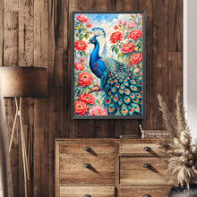 Load image into Gallery viewer, Diamond Painting - Full Round - Dream Peacock (40*60CM)