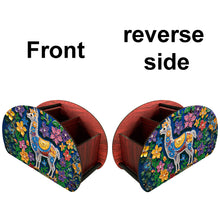 Load image into Gallery viewer, DIY Gem Alpaca Design Wooden Diamond Painting Makeup Brush Storage Box Organizer