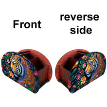 Load image into Gallery viewer, DIY Gem Tiger Design Wooden Diamond Painting Makeup Brush Storage Box Organizer