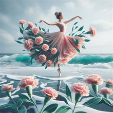 Load image into Gallery viewer, Diamond Painting - Full Square - Girl (40*40CM)