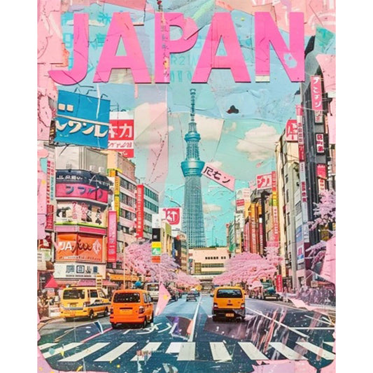 Diamond Painting - Full Square - Japanese City (40*50CM)