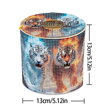 Load image into Gallery viewer, Tiger DIY Diamond Painting Handmade Tissue Holder Rhinestones Decor Tissue Box