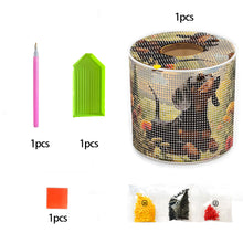 Load image into Gallery viewer, Puppy DIY Diamond Painting Handmade Tissue Holder Rhinestones Decor Tissue Box