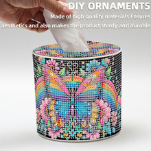 Load image into Gallery viewer, Butterfly DIY Diamond Painting Handmade Tissue Holder Rhinestones Tissue Box