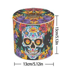 Load image into Gallery viewer, Flower Skeleton DIY Diamond Painting Handmade Tissue Holder Crystal Tissue Box