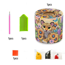 Load image into Gallery viewer, Leopard DIY Diamond Painting Handmade Tissue Holder Rhinestones Decor Tissue Box