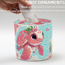 Load image into Gallery viewer, Turtle DIY Diamond Painting Handmade Tissue Holder Rhinestones Decor Tissue Box