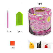 Load image into Gallery viewer, Starry Sky DIY Diamond Painting Handmade Tissue Holder Rhinestones Tissue Box