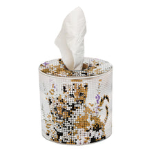 Load image into Gallery viewer, Leopard Cub DIY Diamond Painting Handmade Tissue Holder Rhinestones Tissue Box