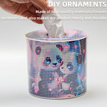 Load image into Gallery viewer, Panda DIY Diamond Painting Handmade Tissue Holder Rhinestones Crystal Tissue Box