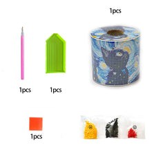 Load image into Gallery viewer, Black Cat DIY Diamond Painting Handmade Tissue Holder Rhinestones Tissue Box