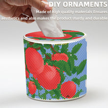 Load image into Gallery viewer, Apple DIY Diamond Painting Handmade Tissue Holder Rhinestones Crystal Tissue Box