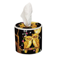 Load image into Gallery viewer, Owl DIY Diamond Painting Handmade Tissue Holder Rhinestones Crystal Tissue Box