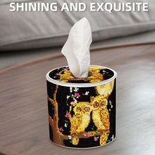 Load image into Gallery viewer, Owl DIY Diamond Painting Handmade Tissue Holder Rhinestones Crystal Tissue Box