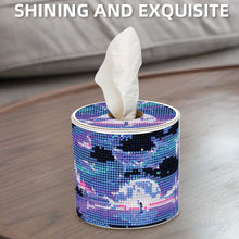 Load image into Gallery viewer, Whale DIY Diamond Painting Handmade Tissue Holder Rhinestones Crystal Tissue Box