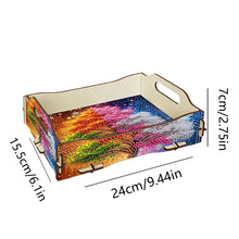 Load image into Gallery viewer, 5D DIY Tree Of Life Diamond Painting Serving Tray with Handle for Coffee Table