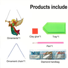 Load image into Gallery viewer, 2D Flat Angel DIY Diamond Art Pendant Diamond Painting Set Home Wall Decoration