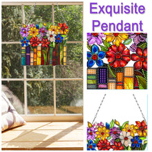 Load image into Gallery viewer, 2D Flat Book DIY Diamond Art Pendant Window Hanging Art for Home Decoration