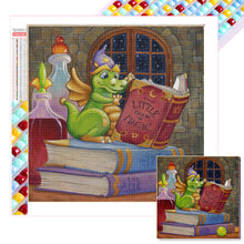 Load image into Gallery viewer, Diamond Painting - Full Square - Little Dragon (40*40CM)