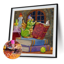 Load image into Gallery viewer, Diamond Painting - Full Square - Little Dragon (40*40CM)