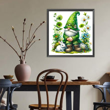 Load image into Gallery viewer, Diamond Painting - Full Round - Green Gnome (40*40CM)