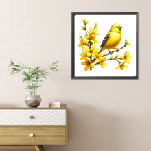 Load image into Gallery viewer, Diamond Painting - Full Round - Yellow Flower And Bird (30*30CM)