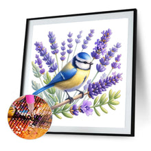 Load image into Gallery viewer, Diamond Painting - Full Round - Lavender And Bird (30*30CM)