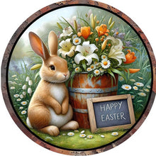 Load image into Gallery viewer, Diamond Painting - Full Round - Rabbit And Flower (30*30CM)