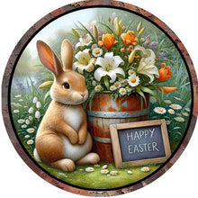 Load image into Gallery viewer, Diamond Painting - Full Round - Rabbit And Flower (30*30CM)