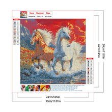Load image into Gallery viewer, Diamond Painting - Full Round - Horse (30*30CM)