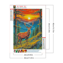 Load image into Gallery viewer, Diamond Painting - Full Round - Deer (30*40CM)