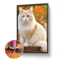 Load image into Gallery viewer, Diamond Painting - Full Round - Cat (30*45CM)