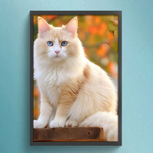 Load image into Gallery viewer, Diamond Painting - Full Round - Cat (30*45CM)