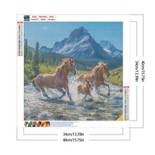 Load image into Gallery viewer, Diamond Painting - Full Round - Horse (40*40CM)