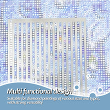 Load image into Gallery viewer, Stainless Steel Diamond Painting Ruler DIY Diamond Painting Tools (1 Row Round)