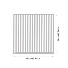 Load image into Gallery viewer, Stainless Steel Diamond Painting Ruler DIY Diamond Painting Tools (1 Row Round)