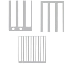 Load image into Gallery viewer, Stainless Steel Diamond Painting Ruler DIY Diamond Painting Tools (2 Rows Round)