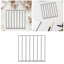 Load image into Gallery viewer, Stainless Steel Diamond Painting Ruler DIY Diamond Painting Tools (4 Rows Round)