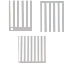 Load image into Gallery viewer, Stainless Steel Diamond Painting Ruler DIY Diamond Painting Tools (1 Row Square)