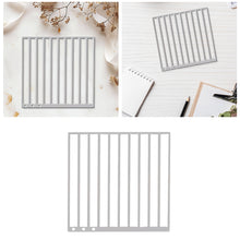 Load image into Gallery viewer, Stainless Steel Diamond Painting Ruler DIY Diamond Painting Tool (3 Rows Square)